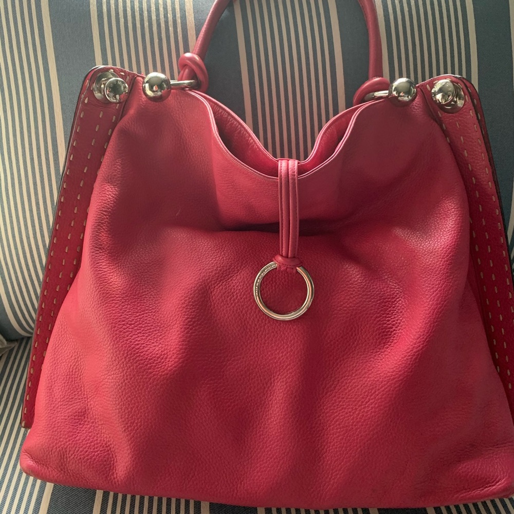 Large BCBG tote 15.5 wide, 6.5 deep, 13.5 high